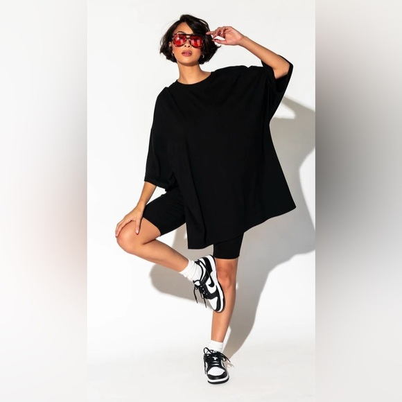 Dressed in LALA Other - Dressed in Lala malone ribbed biker set, 2x